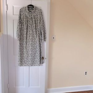 Woman’s flannel long night gown